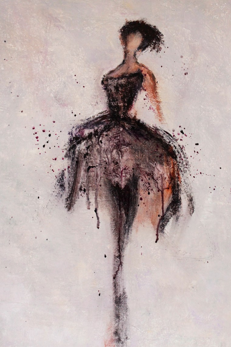 "An Open Heart" 16x20 acrylic mixed media  Etsy Shop